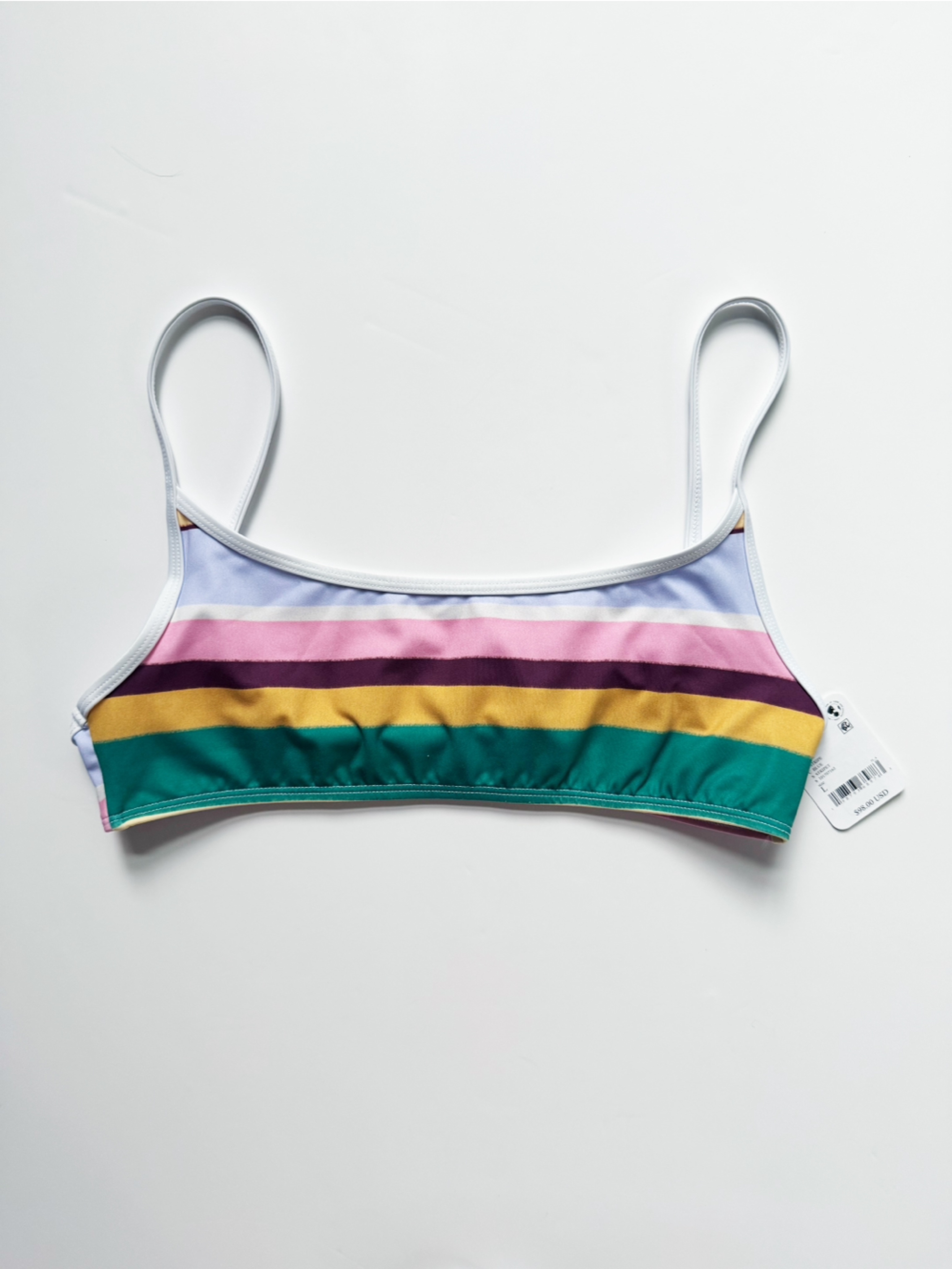 Free People X Gnash Printed Crop Bikini Top | Nwt — image 3 of 8